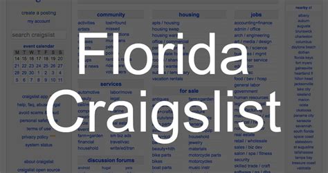 craigslist fl|craigslist tavares fl.